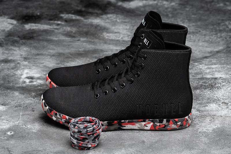 Nobull High-Top Wild Storm Men's Trainers Black | USA M1220Q